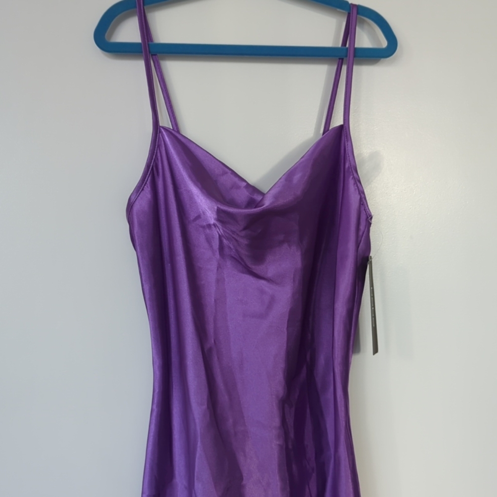 NWT Bebe Cowl Neck Slip Dress